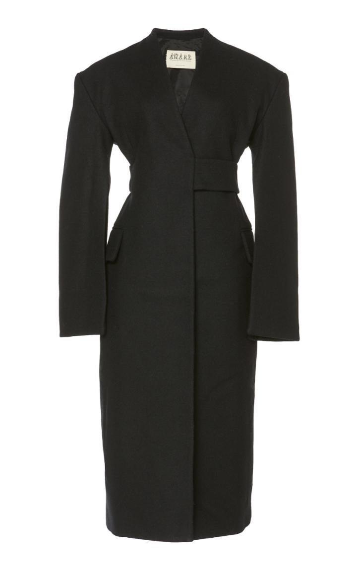 A.w.a.k.e. Open Sleeve Belted Coat