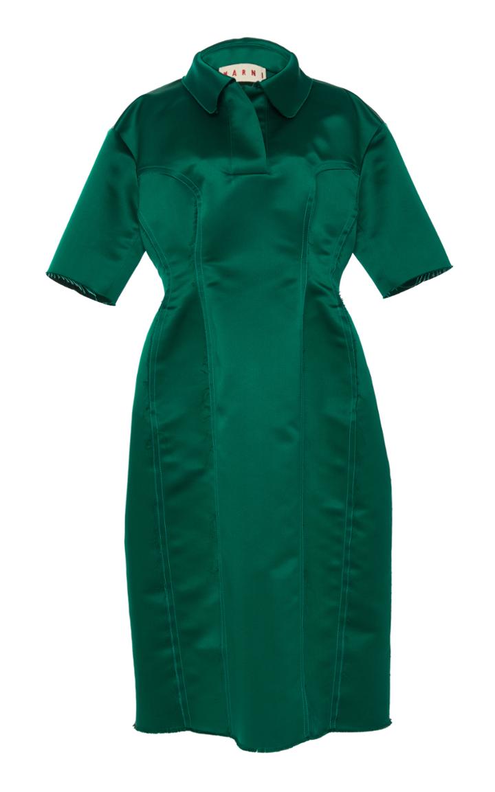 Marni Short Sleeve Coat Dress