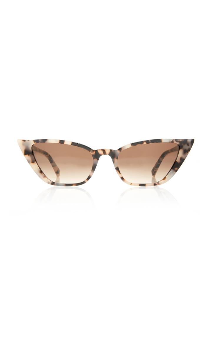 Moda Operandi Kate Young Fawn Cat-eye Acetate Sunglasses