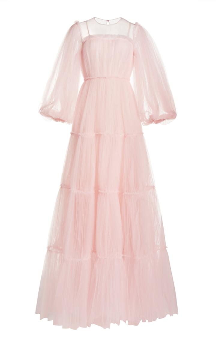 Moda Operandi Huishan Zhang Tallulah Tiered Tulle Dress