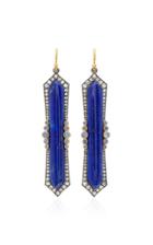 Arman Sarkisyan Lapis And Blue Sapphire Earrings