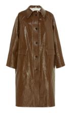 Kassl Double-faced Linen And Cotton Coat