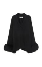 Marei 1998 Pansy Raccoon Fur Cuff Jacket