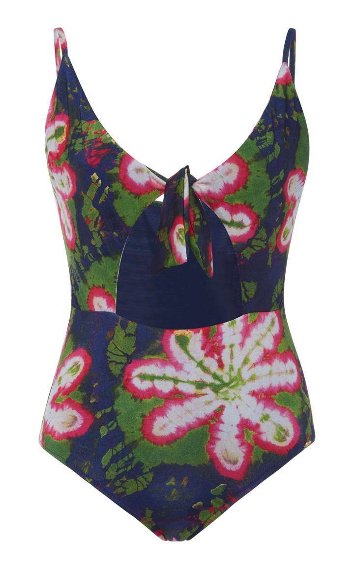 Salinas Vik Cutout Tie One Piece Swimsuit