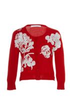 Oscar De La Renta Embellished Cardigan