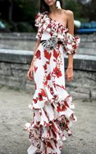 Johanna Ortiz Victoria Falls Silk Crepe Dress