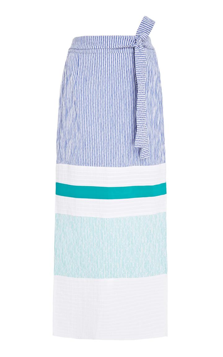 Flagpole Nadine Belted High-rise Maxi Skirt
