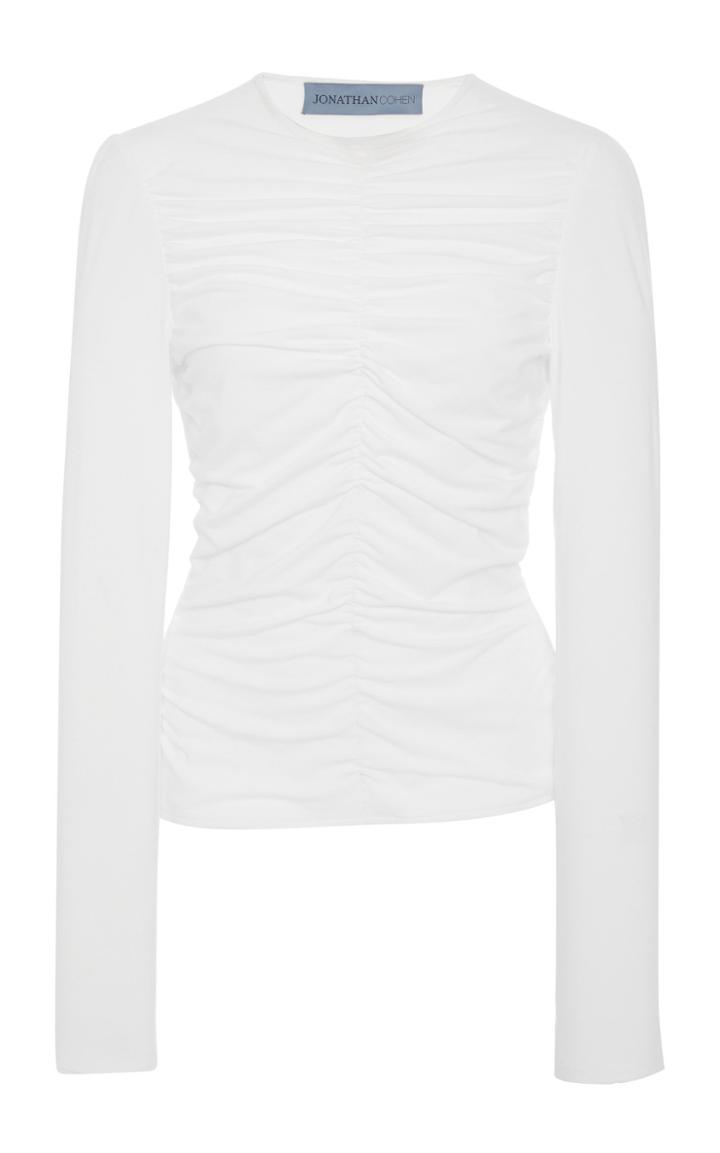 Jonathan Cohen Sasha Long-sleeve Jersey Top