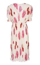 Moda Operandi La Doublej Sunday Printed Plisse Dress