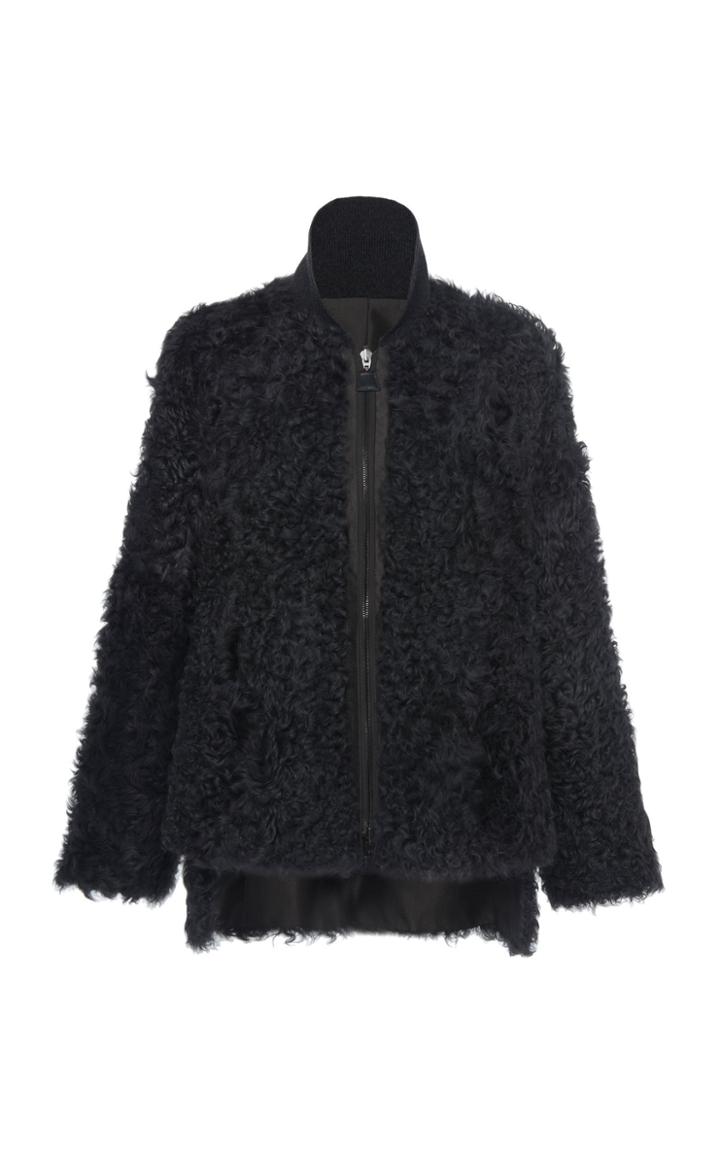 Akris Eryn Reversible Shearling Jacket