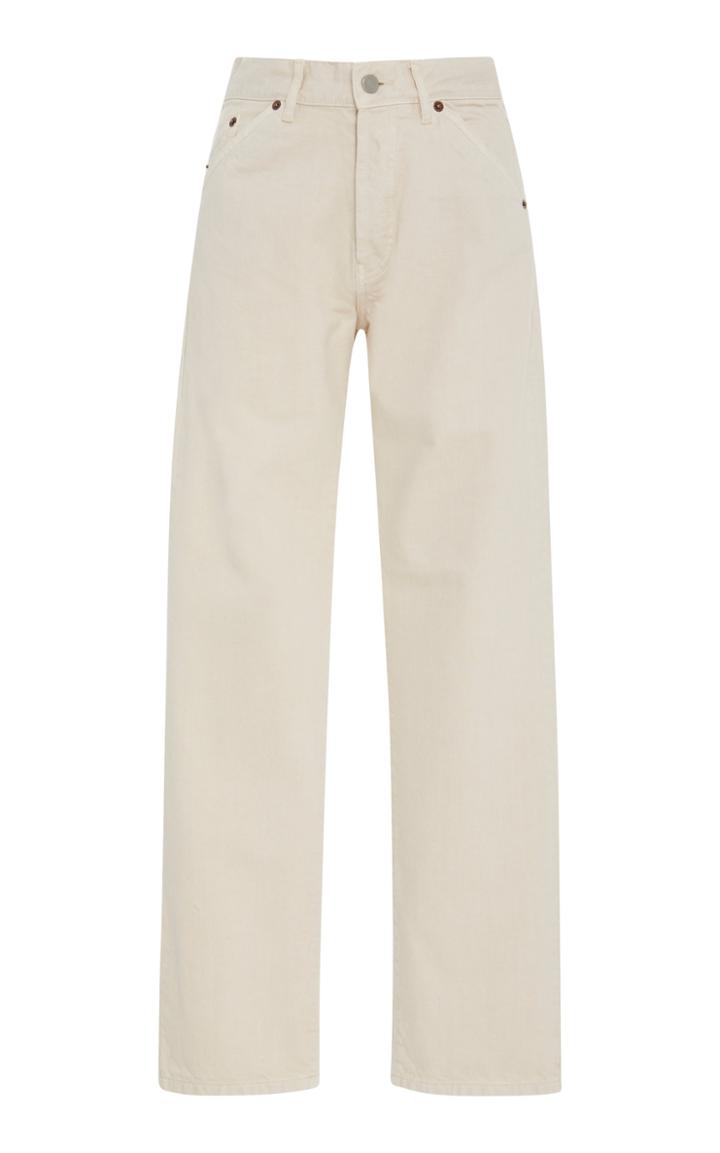 Jacquemus Cropped Mid-rise Straight-leg Jeans