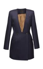 Lake Studio Navy Coat Dress