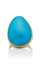 Annette Ferdinandsen Coral Branch 18k Gold Turquoise Ring