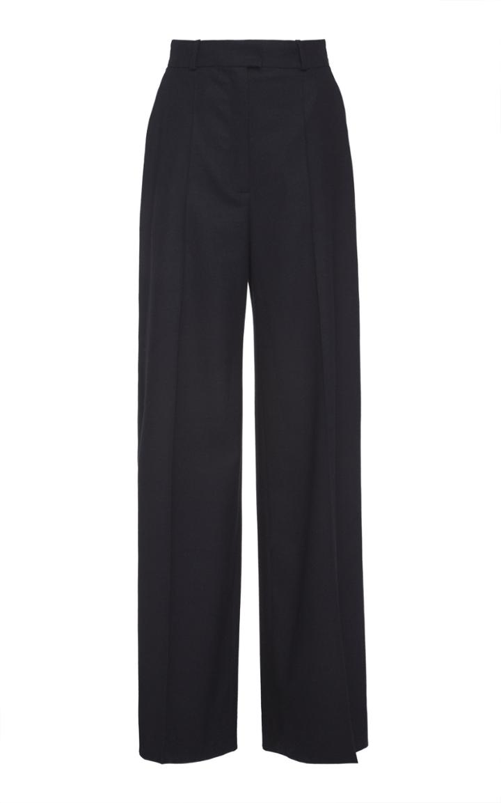 Martin Grant Virgin Wool Wide-leg Pants