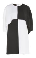 Andrew Gn Caped Mini Dress