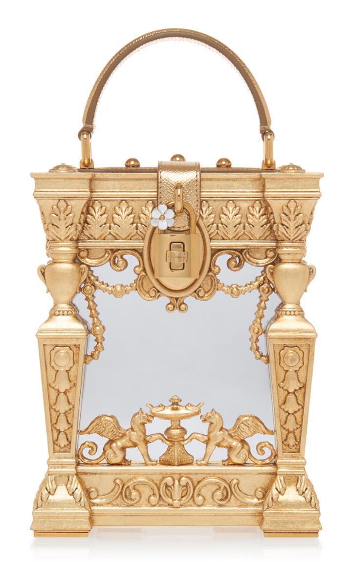 Dolce & Gabbana Mirrored Top Handle Bag