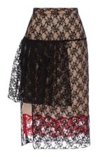 Christopher Kane Bow Lace Frill Skirt