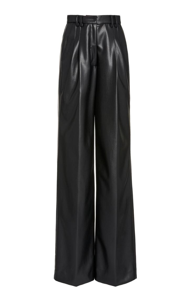 Moda Operandi Jonathan Simkhai Delaney Vegan-leather Wide-leg Pants