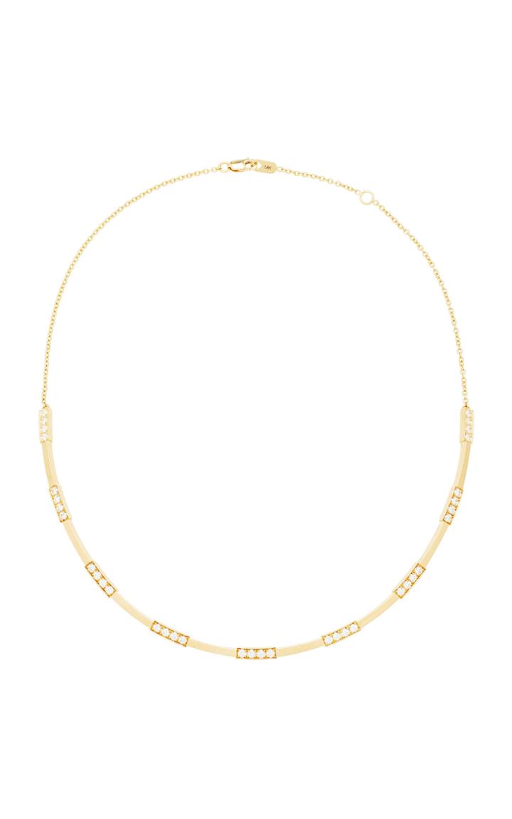 Melissa Kaye Isabella 18k Gold Diamond Necklace