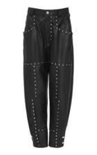 Moda Operandi Isabel Marant Viamao Studded Leather Pants Size: 32
