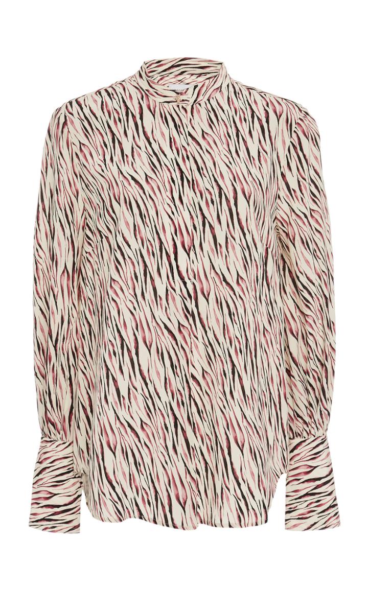 Moda Operandi Rebecca Vallance Tigresse Silk Blouse Size: 4