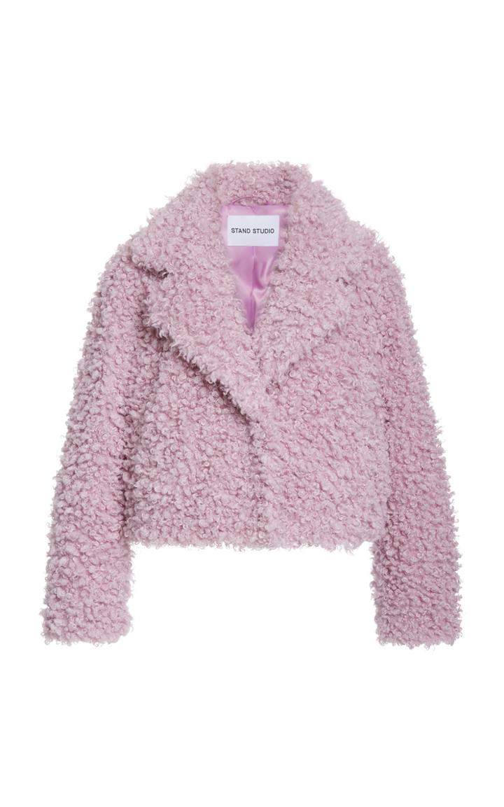 Stand Studio Janet Faux Fur Jacket