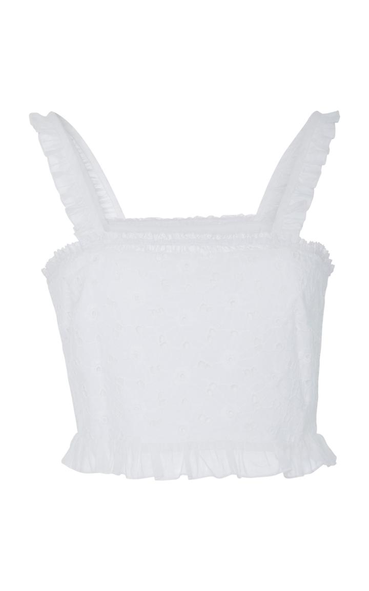 Kisuii Romy Cotton Crop Top