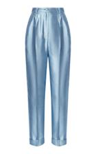 Moda Operandi Dolce & Gabbana Metallic Straight-leg Pants Size: 36