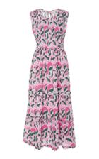 Banjanan Isha Floral-print Cotton-crepe Midi Dress