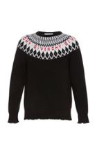 Givenchy Patterned Wool Logo Sweater