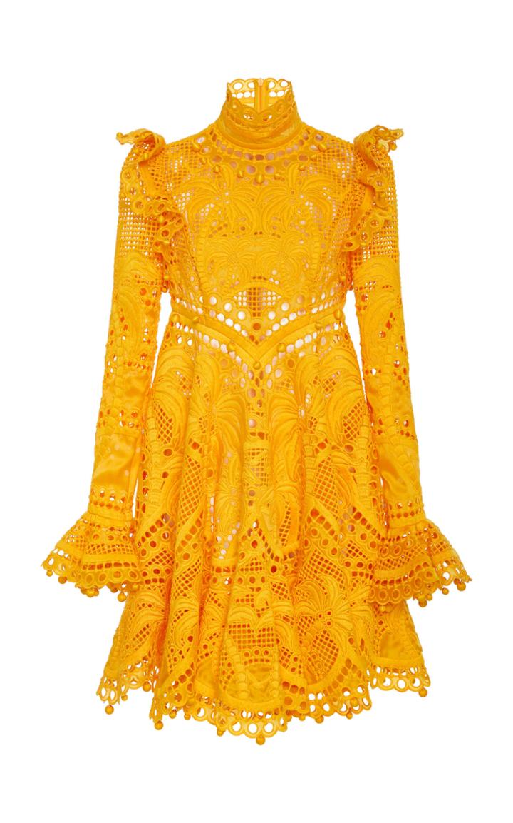 Moda Operandi Zimmermann Brightside Palm Mini Dress Size: 0