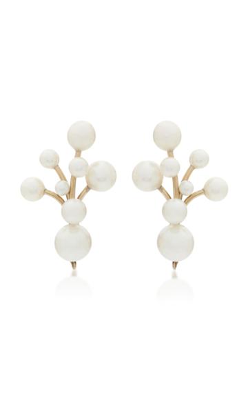 Sorab & Roshi Berry 18k Gold And Pearl Earrings
