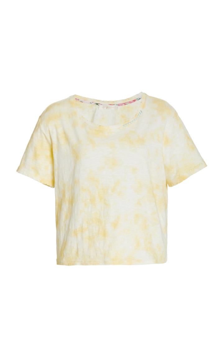 Moda Operandi Loveshackfancy Calix Tie-dyed Cotton T-shirt