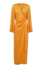 Moda Operandi Anna Quan Venice Long Sleeve Wrap Dress