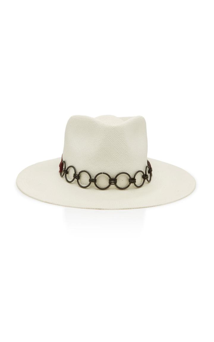 Sensi Studio Aguacate Straw Panama Hat