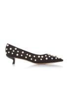 Cult Gaia Roxy Embellished Leather Pumps