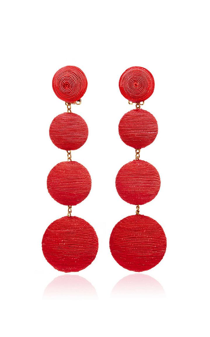 Rebecca De Ravenel Classic Four Drop Earrings