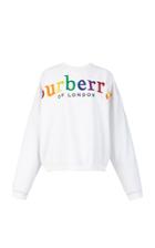 Burberry White Toweling Top