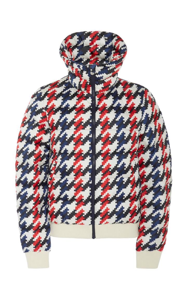 Perfect Moment Super Star Houndstooth Shell Down Jacket