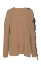 Dice Kayek Embellished Sleeve Sweater