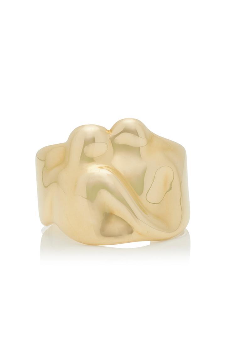 Mahnaz Collection Limited Edition 18k Gold Gemini Bracelet By Elsa Peretti For Tiffany & Co. 1982.