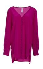 Adam Selman Off The Shoulder Tunic