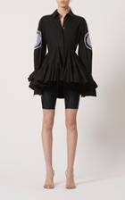 Moda Operandi David Koma Crystal Logo Macrame Skater Dress