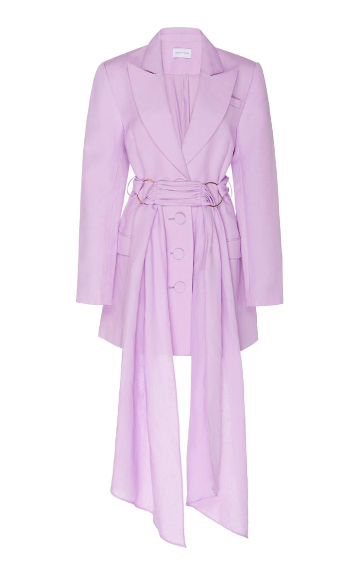 Significant Other Dahlia Linen-blend Blazer Dress