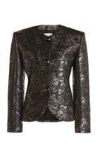 Moda Operandi Nervi Rouge Jacquard Evening Jacket