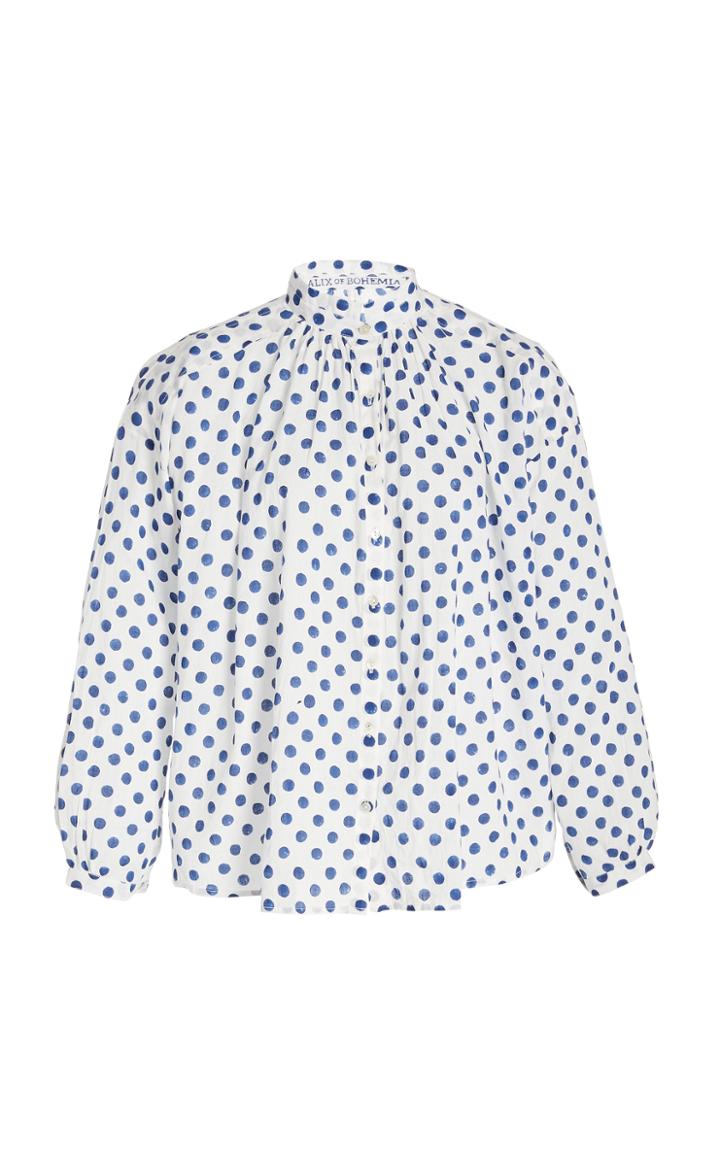Alix Of Bohemia Kiki Indigo Spot Shirt