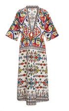 Rianna + Nina Rianna Cotton Printed Dress