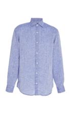 Frescobol Carioca Slim-fit Linen Button-up Shirt