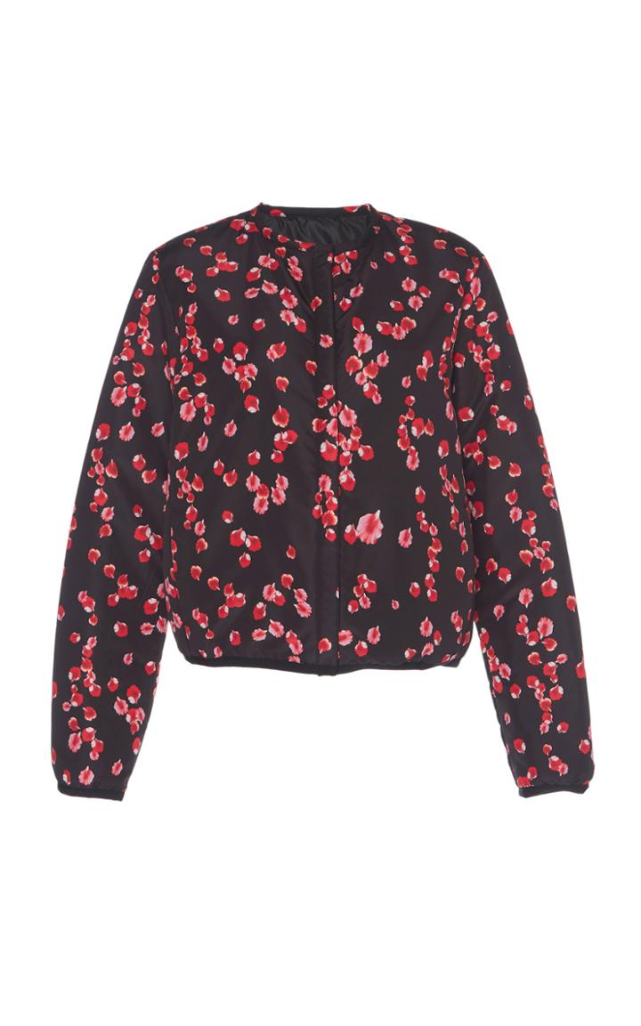 Giambattista Valli Petal Print Puffer Jacket