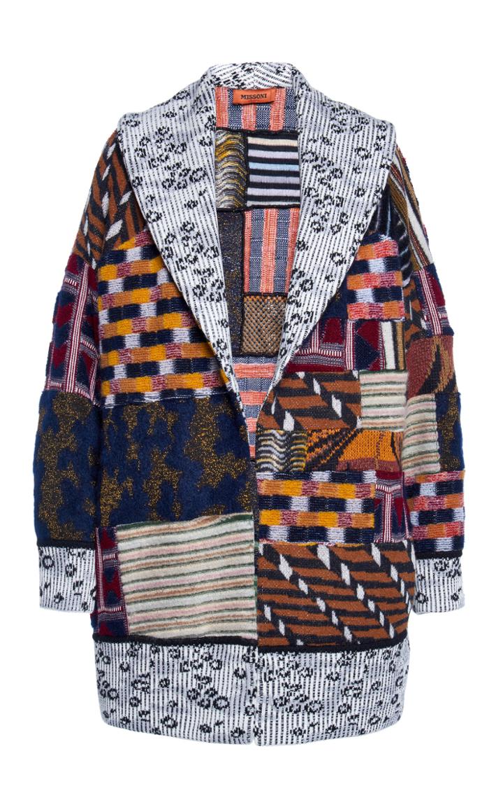 Moda Operandi Missoni Printed Wool Mohair-blend Jacket